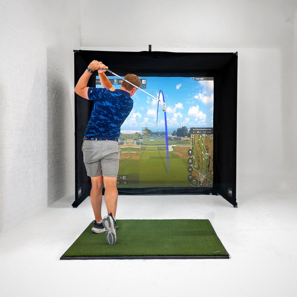 GolfBays SimBox Golf Simulator Enclosure