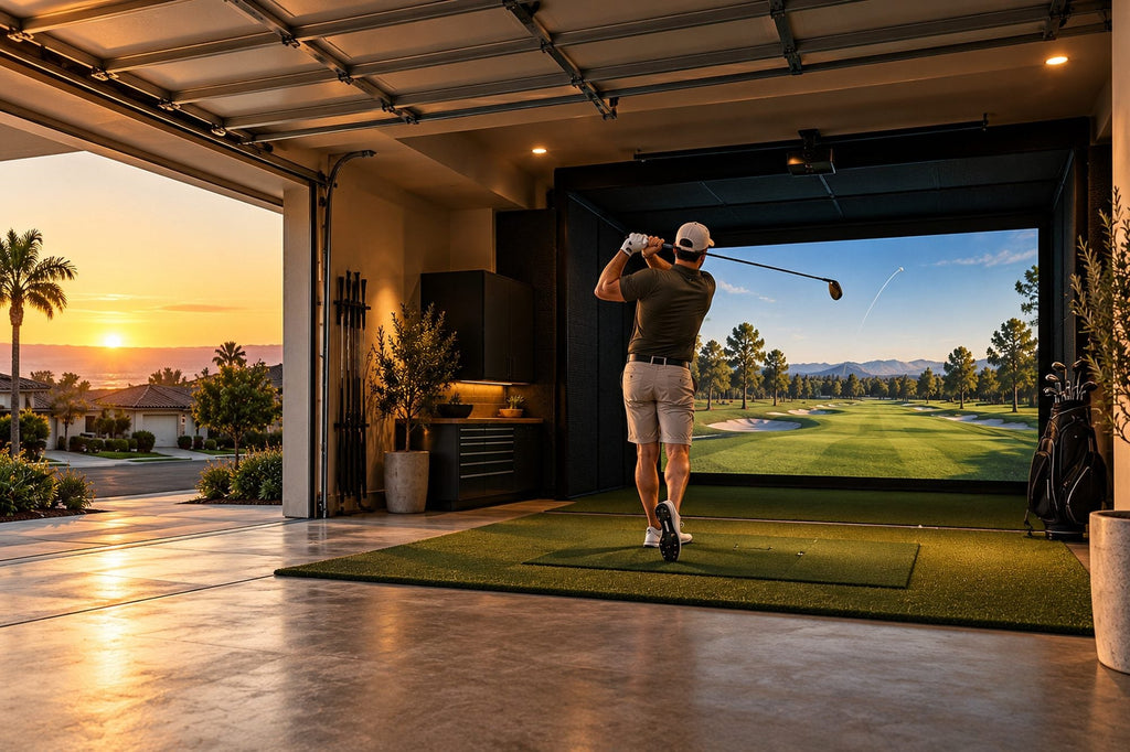 GolfBays SimBox vs EasySim vs Lux: Which Golf Simulator Enclosure Fits Your Garage?