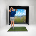 GolfBays SimBox Golf Simulator Enclosure